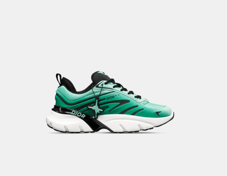 Dior o1w1db10426 3SN306 B44 Blade Low-Top Sneakers in Green Size US 9 / EU 42 - 1 Thumbnail