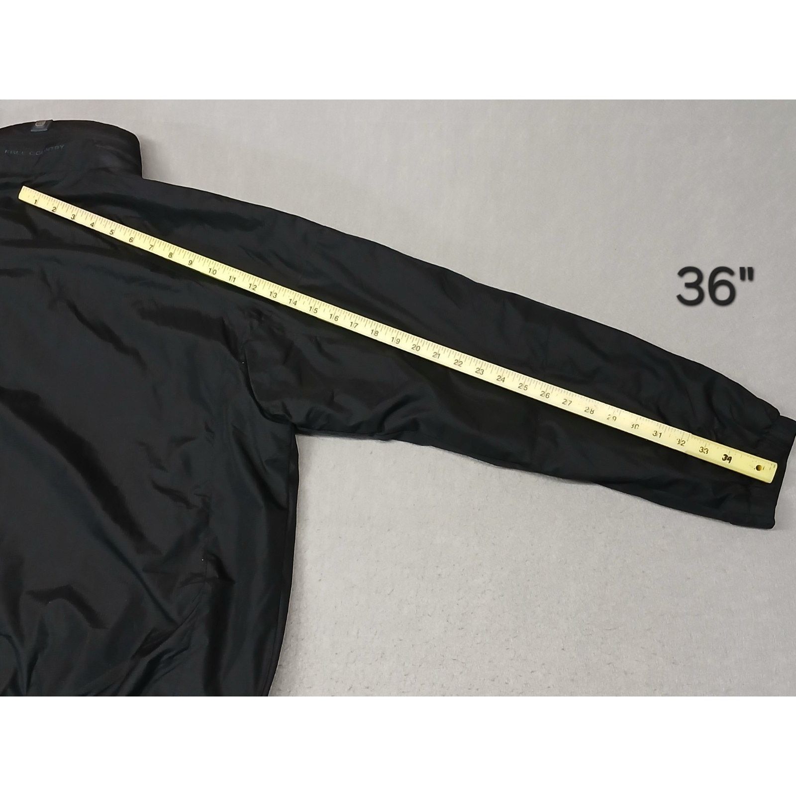 Free Country Free Country (Large) Mens Black Windbreaker Insulated Jacket Size US L / EU 52-54 / 3 - 10 Thumbnail