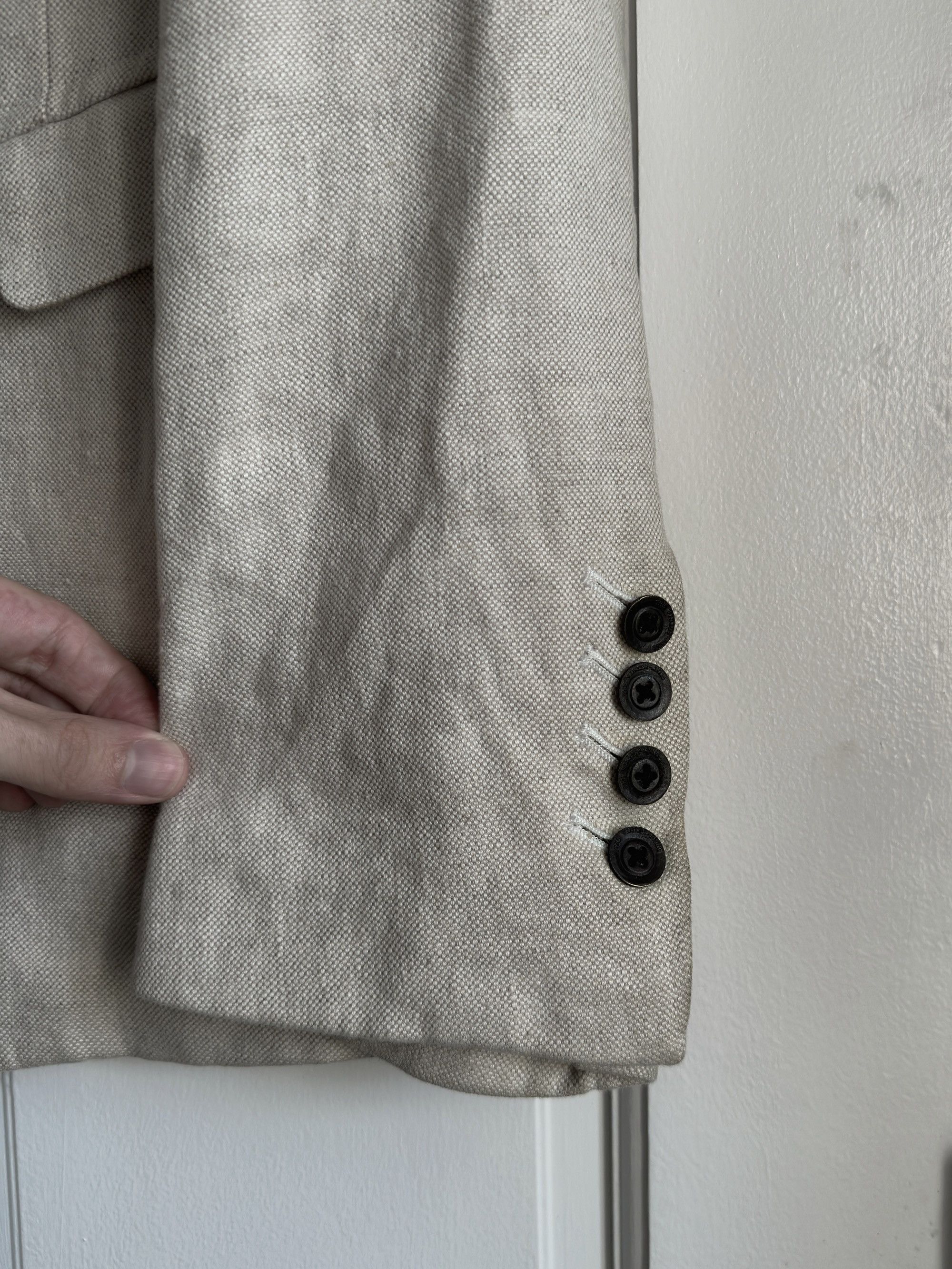 The Viridi-anne Sample Hopsack Blazer Size 38R - 3 Thumbnail
