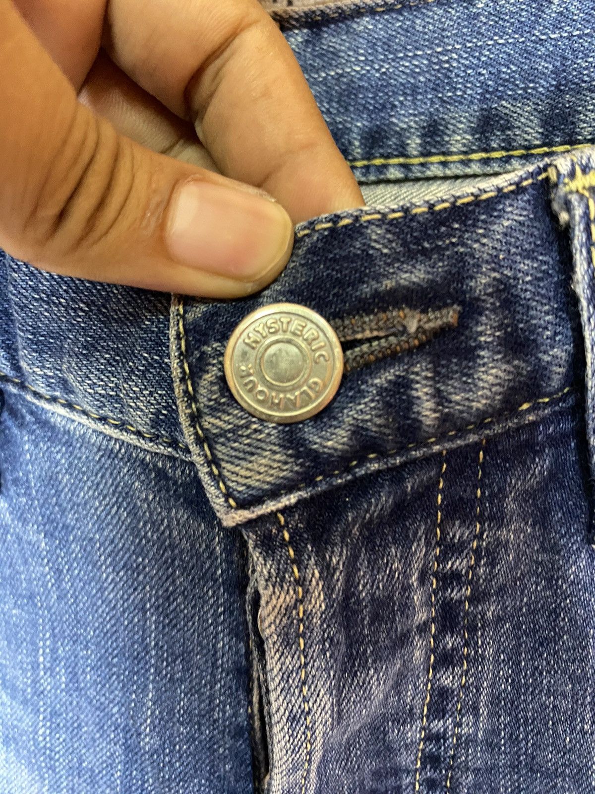 Hysteric Glamour × Seditionaries ‼️VINTAGE HYSTERIC GLAMOUR SELVEDGE DENIM VERY RARE‼️ Size US 30 / EU 46 - 5 Thumbnail