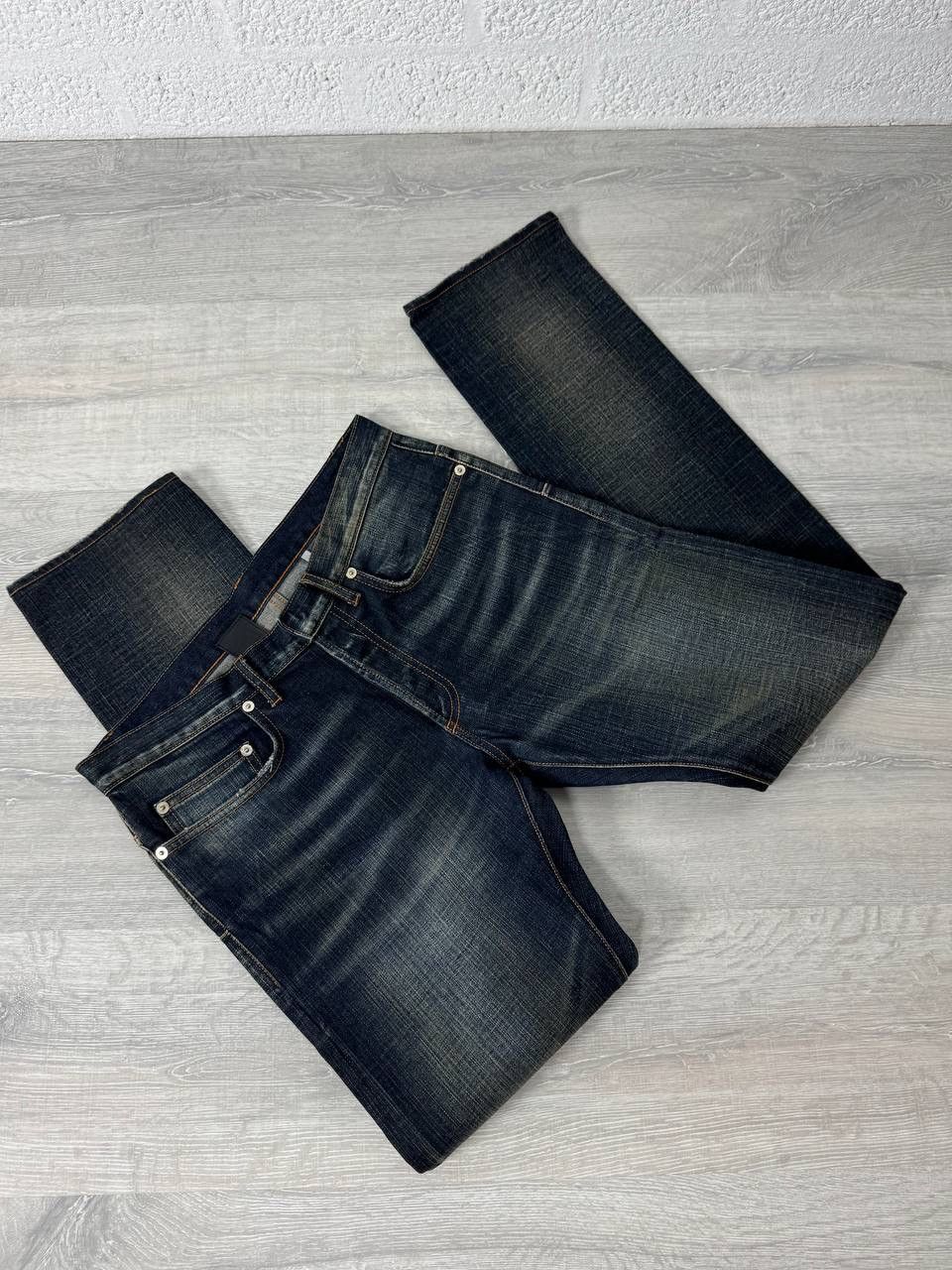 Dior Dior Hedi Slimane Washed Denim Jeans Size US 31 - 12 Thumbnail