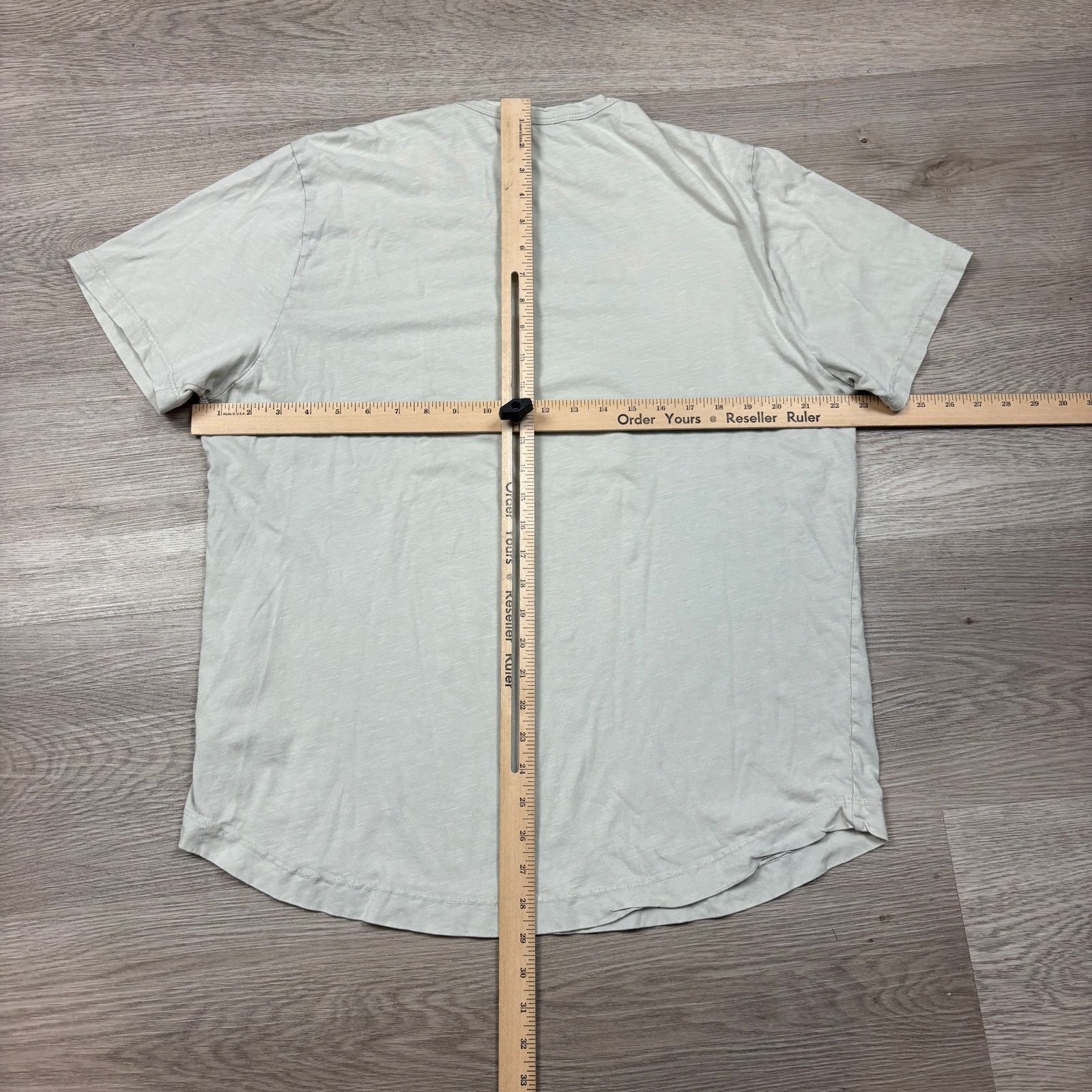Buck Mason Buck Mason Curved Hem Slub Cotton Short Sleeve Shirt Men's M Size US XL / EU 56 / 4 - 3 Thumbnail
