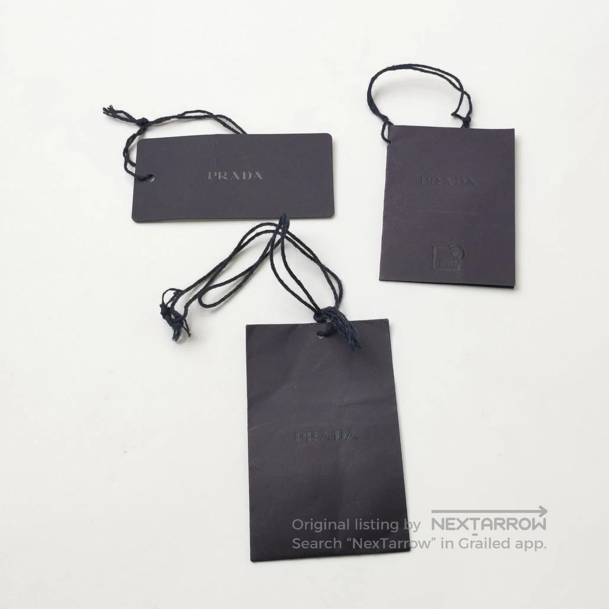 Prada Prada Black Wool Blend Midi Skirt . Size 39" - 4 Thumbnail