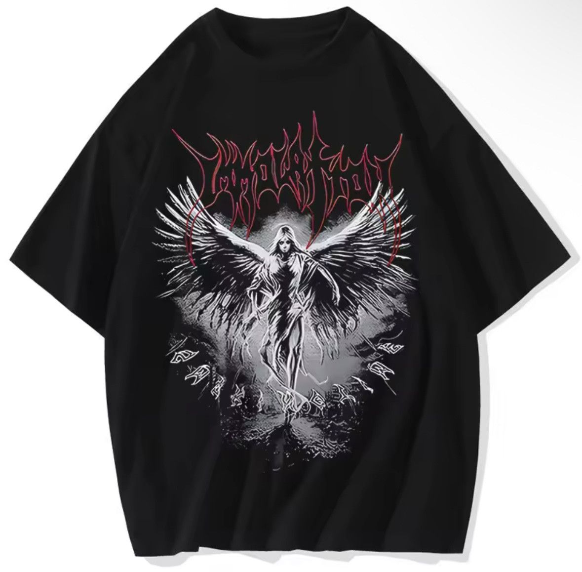 Other Y2K Streetwear Goth Fashion Black T-Shirt Punk Graphic Tees Size US M / EU 48-50 / 2 - 1 Thumbnail