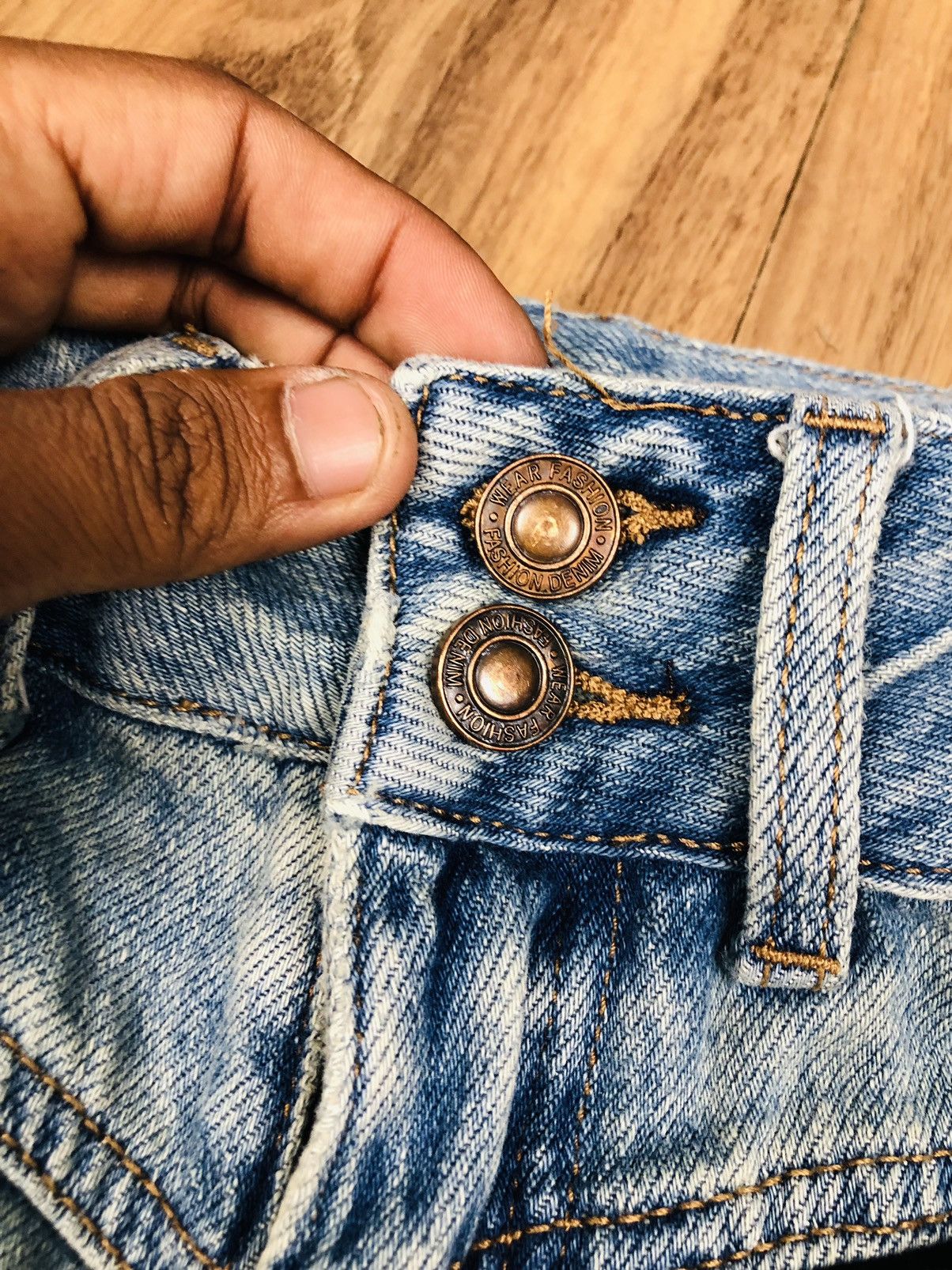 Japanese Brand TFL.BTF Baggy Jeans (34) Size 25" / US 0 / IT 36 - 5 Thumbnail
