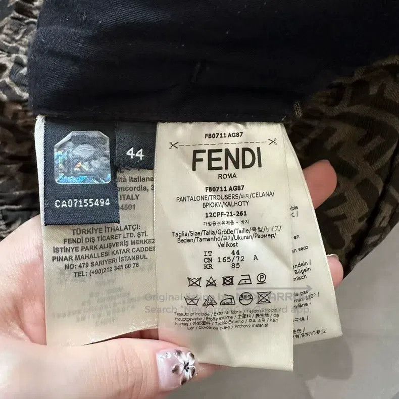 Fendi Fendi Printed Short Pants Size US 44 / EU 60 - 3 Thumbnail