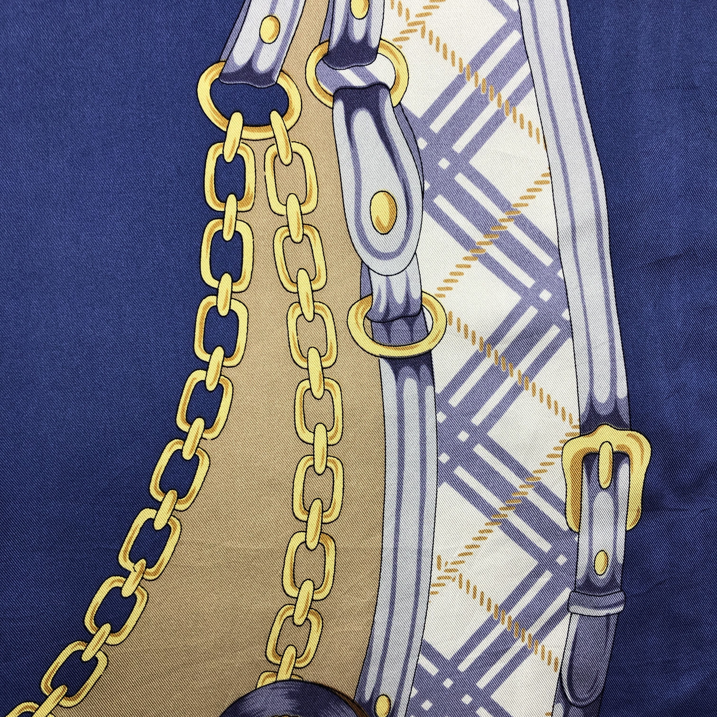 Japanese Brand Vintage SILK Scarf Twill Stole Wraps Scarves Size ONE SIZE - 8 Thumbnail