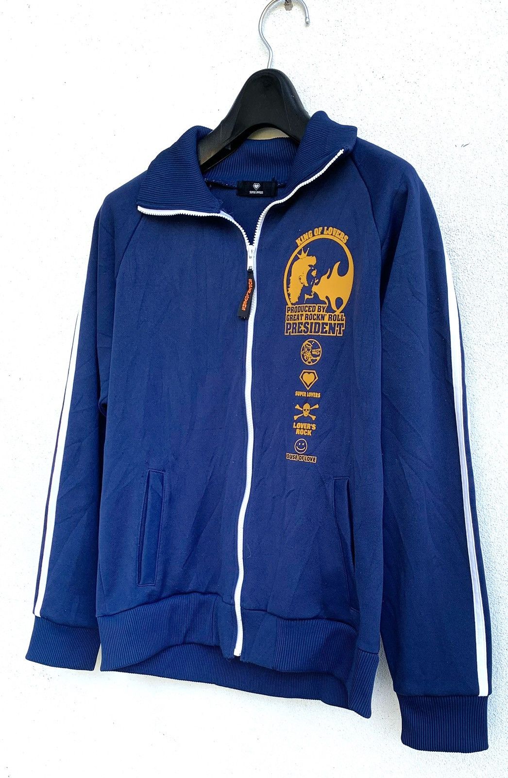 Super Lovers Vintage SUPER LOVERS Zipper Sweather.. Size US S / EU 44-46 / 1 - 1 Thumbnail