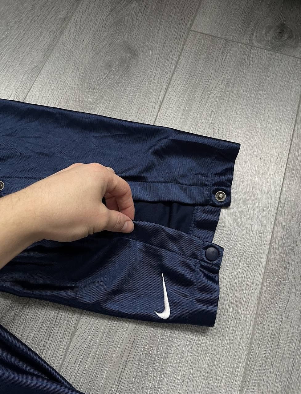 Nike Vintage studded sweatpants nike mini Swoosh y2k style Size US 32 / EU 48 - 5 Thumbnail