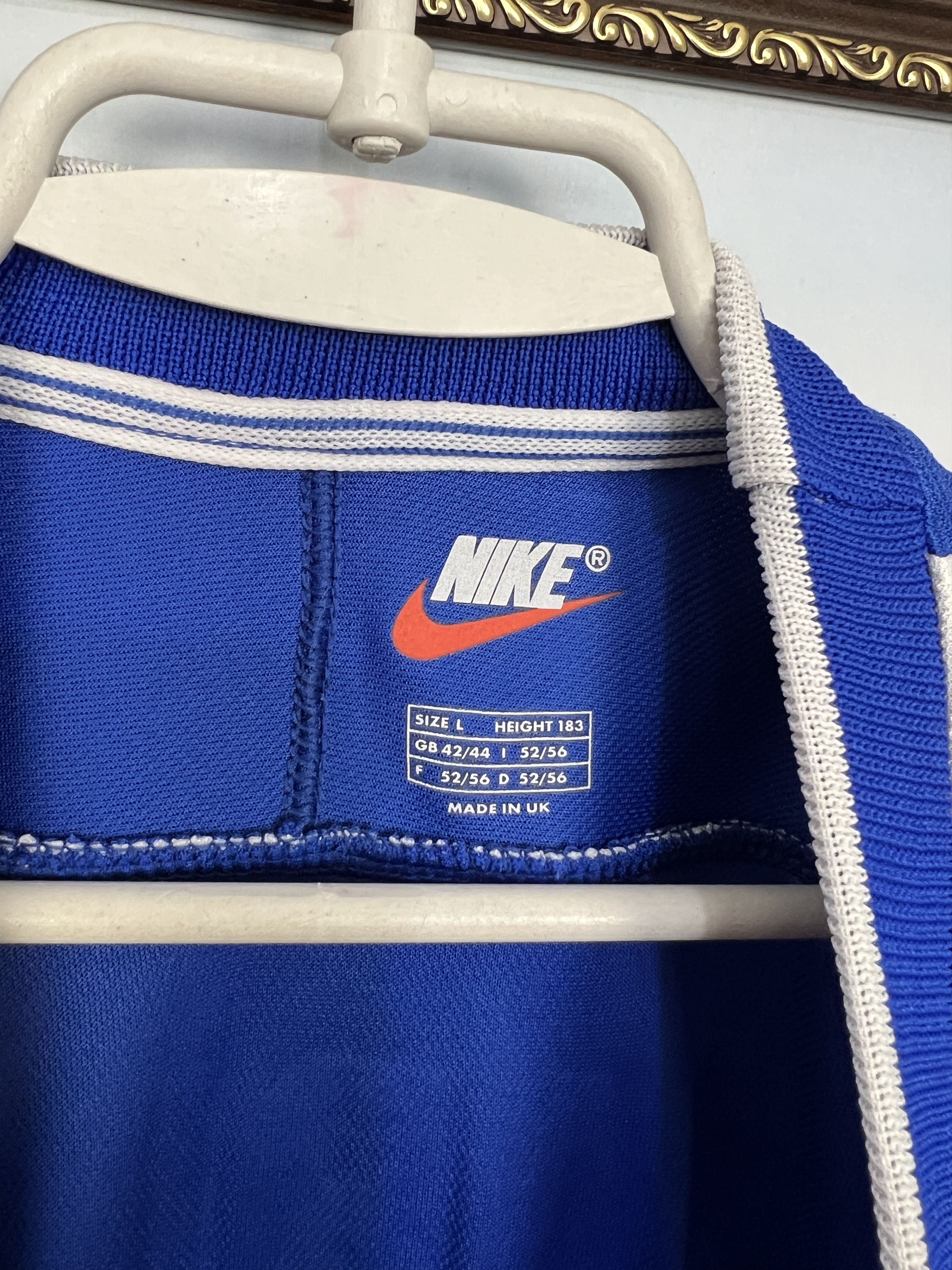 Nike Brazil Away football shirt 1997 Soccer Nike #6 R. Carlos Size US L / EU 52-54 / 3 - 9 Thumbnail
