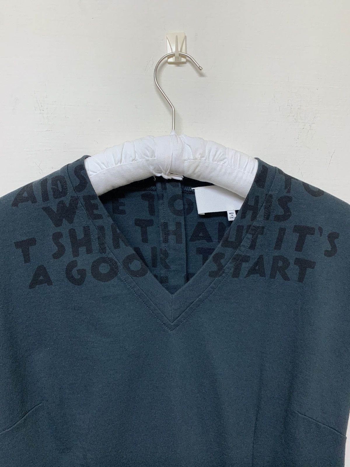 Maison Margiela Maison Martin Margiela AIDS shirt women Size XS / US 0-2 / IT 36-38 - 2 Thumbnail