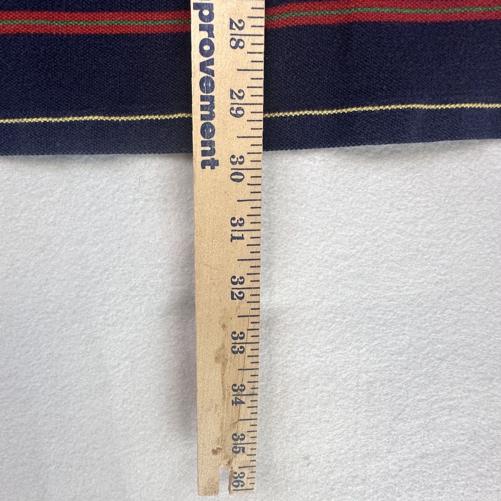 Polo Ralph Lauren Polo Ralph Lauren Polo Shirt Mens XL Custom Fit Striped Navy Blue Red Yellow Polo Pony Logo Short Sleeve Collared 100% Cotton Slim Vintage: No? Size US XL / EU 56 / 4 - 7 Thumbnail