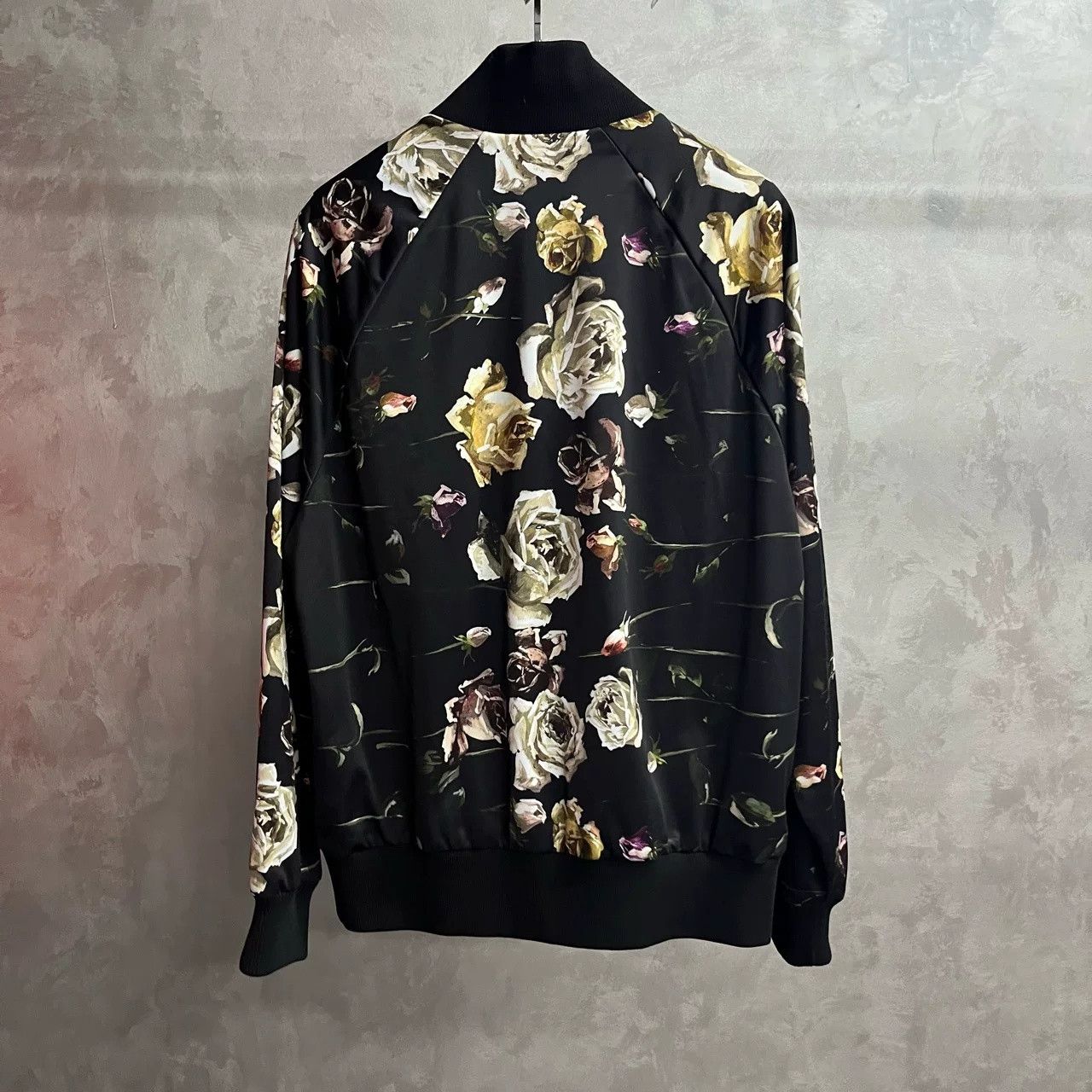 Dolce & Gabbana Dolce&Gabbana Black Floral Logo Jacket Size US M / EU 48-50 / 2 - 5 Thumbnail
