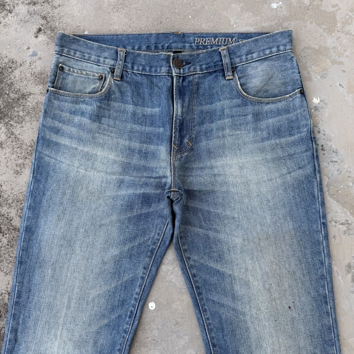 Gap Vintage Gap Flare Bootcut Faded Denim Jean Pants W35x30.5 Size US 35 - 2 Thumbnail