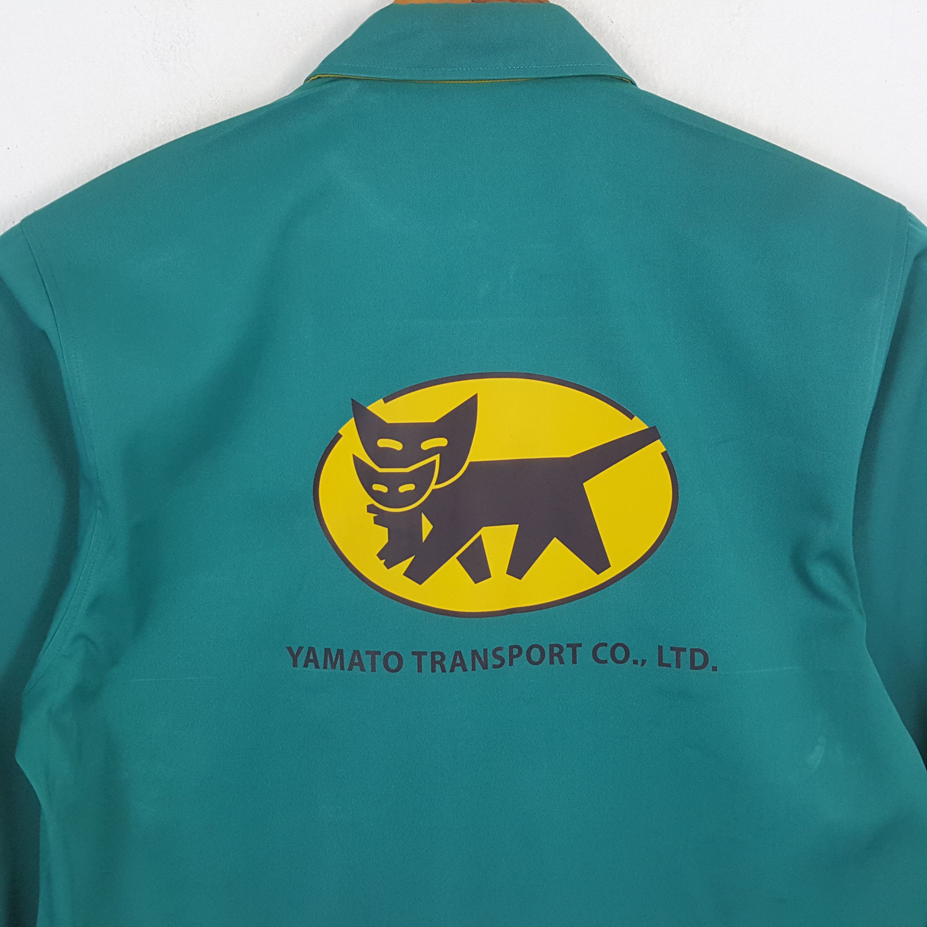 Japanese Brand × Vintage Vintage YAMATO TRANSPORT Japanese Brand Custom Jacket Size US M / EU 48-50 / 2 - 2 Thumbnail