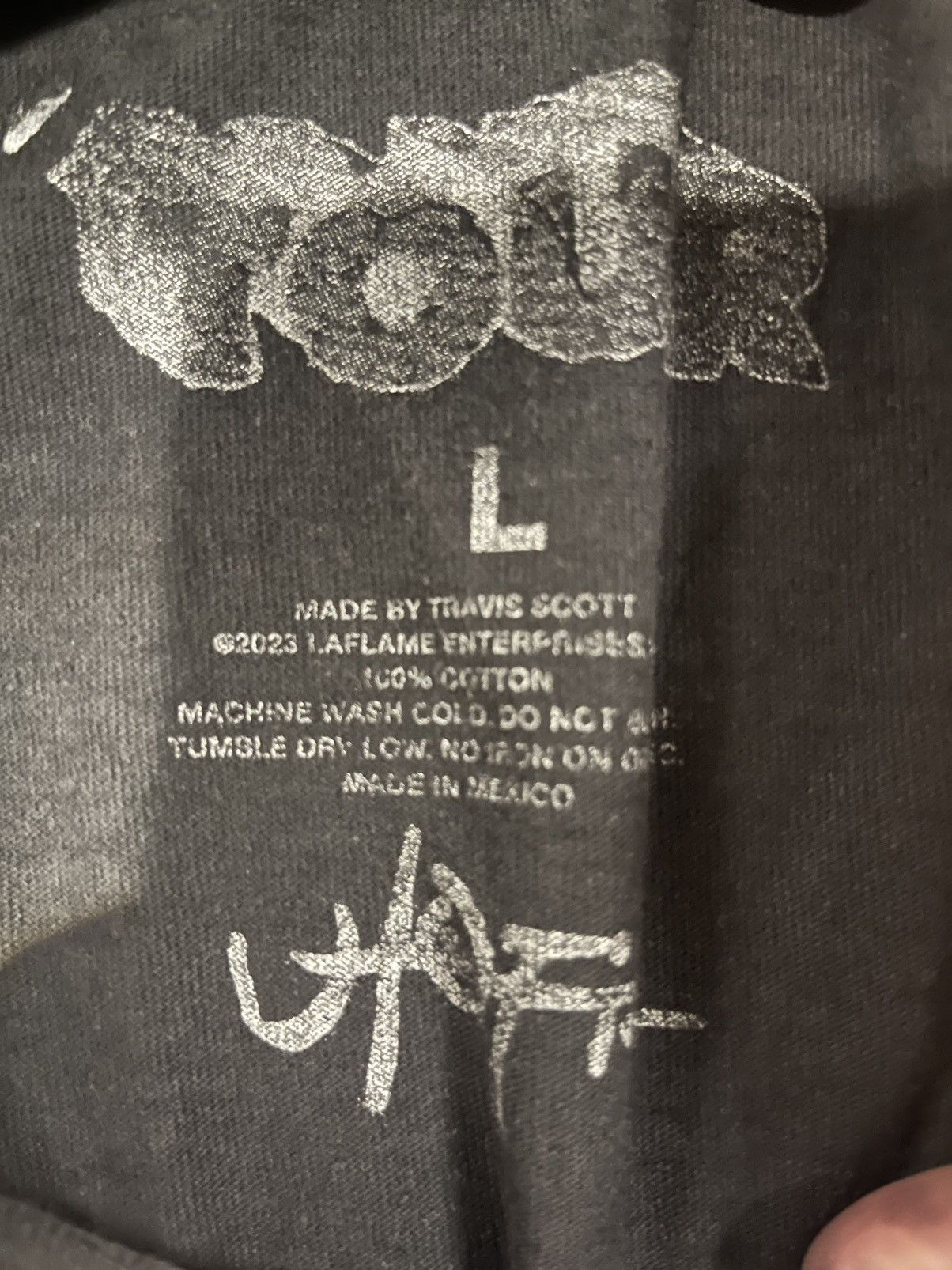 Travis Scott Travis Scott Circus Maximus Tour T-Shirt Size US L / EU 52-54 / 3 - 3 Thumbnail