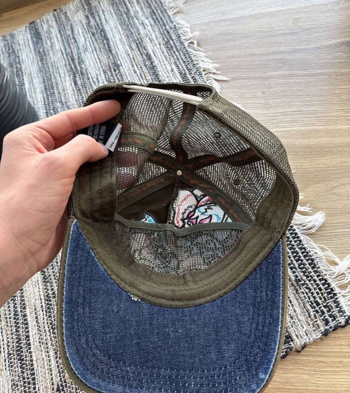 Christian Audigier × Ed Hardy Ed Hardy By Christian Audigier Skull logo Y2K Cap Size ONE SIZE - 6 Thumbnail