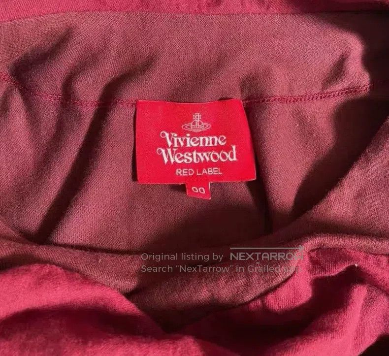 Vivienne Westwood Vivienne Westwood size 00 Red little witch irregularly shap Size M / US 6-8 / IT 42-44 - 5 Thumbnail