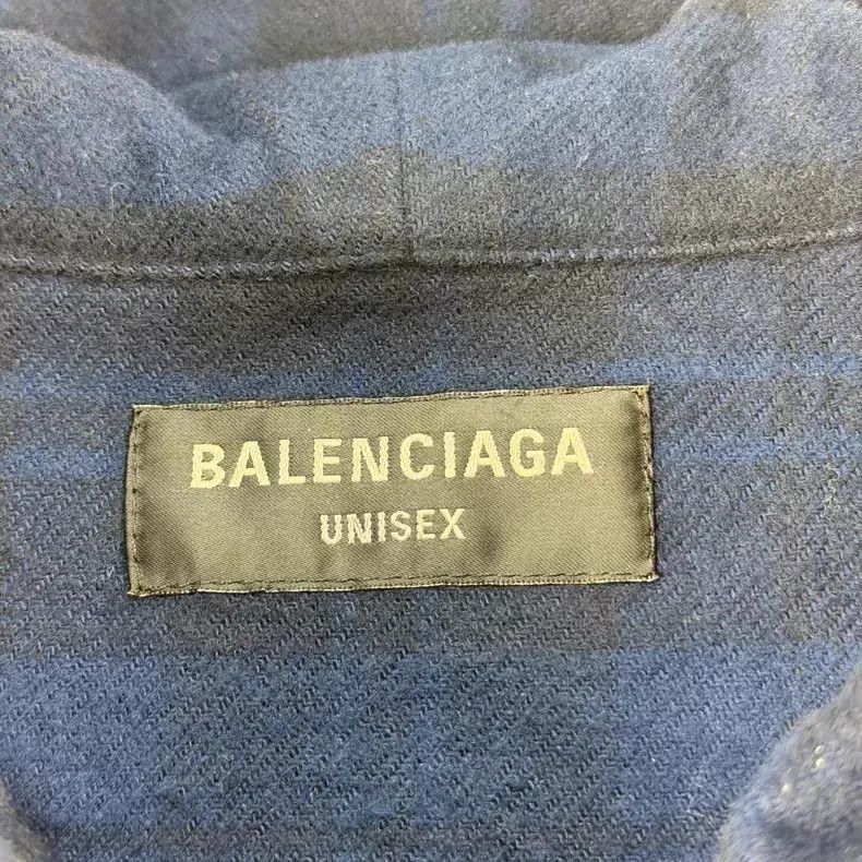 Balenciaga Balenciaga Plaid detail embroidered logo hooded long-sleev Size US S / EU 44-46 / 1 - 4 Thumbnail