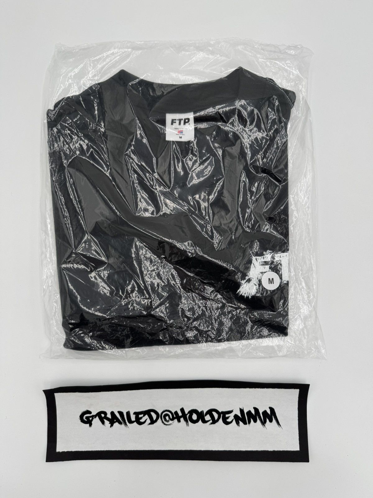Fuck The Population FTP Grave Logo Tee Black Size US M / EU 48-50 / 2 - 8 Thumbnail
