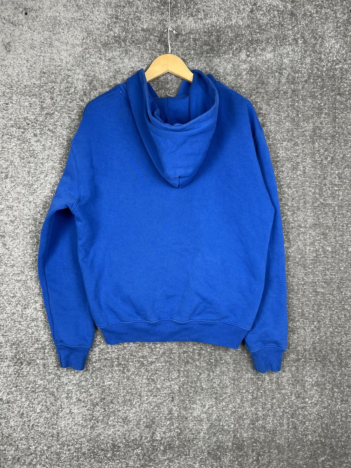 Balenciaga Balenciaga Men’s Blue Zip Up Small Logo Hoodie Size US L / EU 52-54 / 3 - 3 Thumbnail