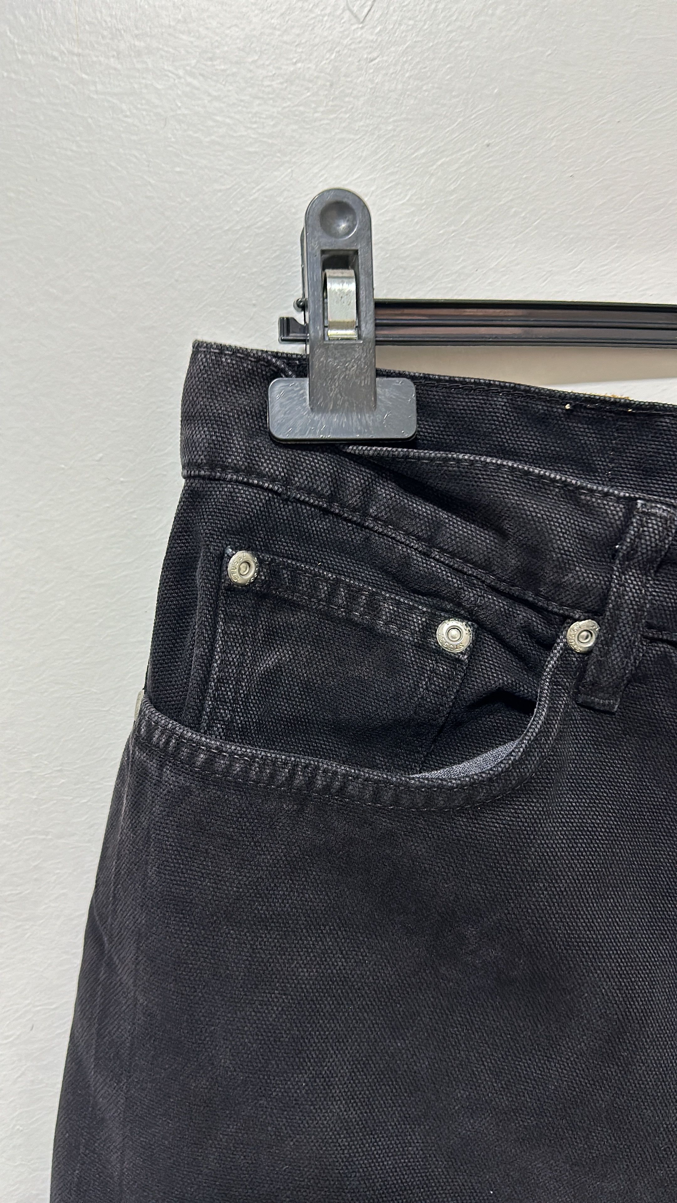 Stussy Stussy Big Ol Jean Black Size 32 Size US 32 / EU 48 - 6 Thumbnail