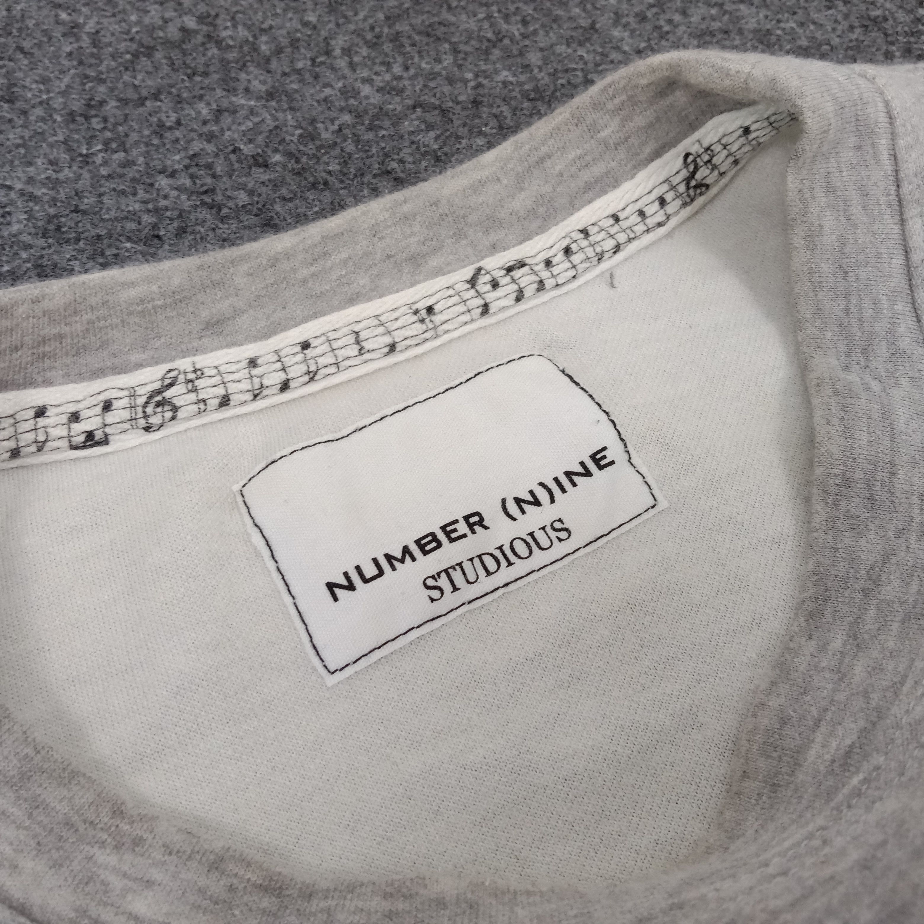 Japanese Brand Number (N)ine Japanese Brand Custom Art Tshirt Size US L / EU 52-54 / 3 - 5 Thumbnail