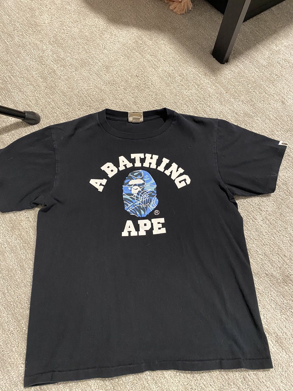 Bape Floral Camo College Tee Size US M / EU 48-50 / 2 - 1 Thumbnail