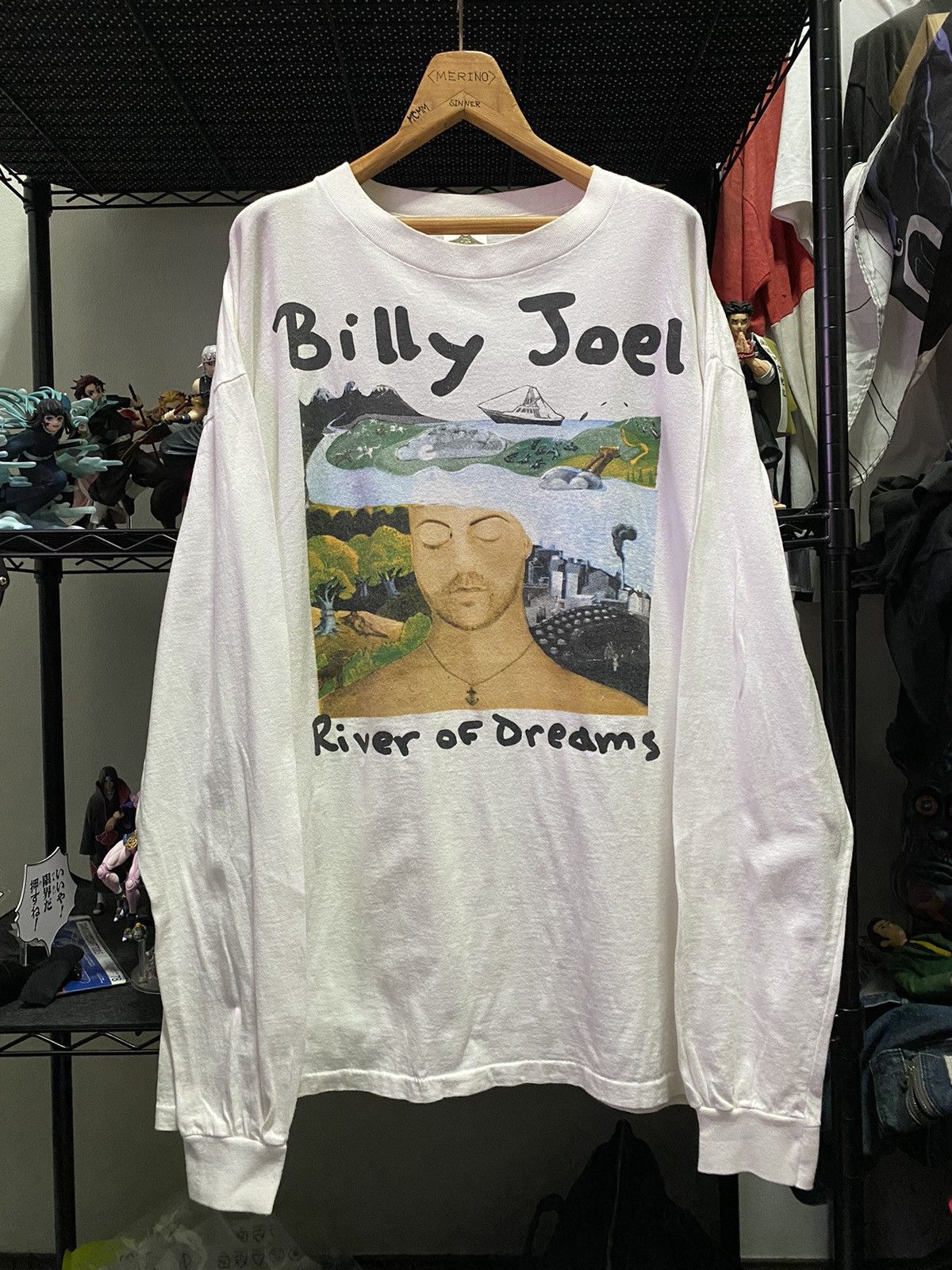 Band Tees VINTAGE 90S BILLY JOEL T-SHIRT Size US XL / EU 56 / 4 - 1 Thumbnail