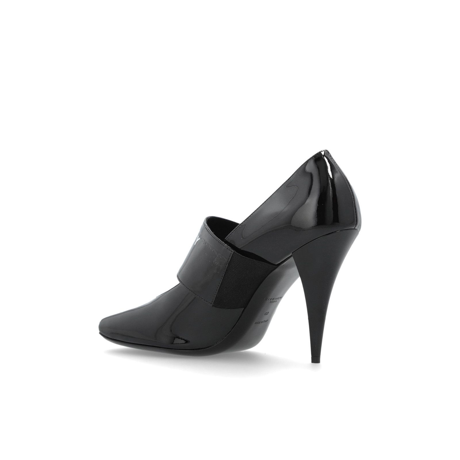 Givenchy GIVENCHY Black Patent Leather 100mm Heel Pumps New & Authent Size US 10 / IT 40 - 3 Thumbnail