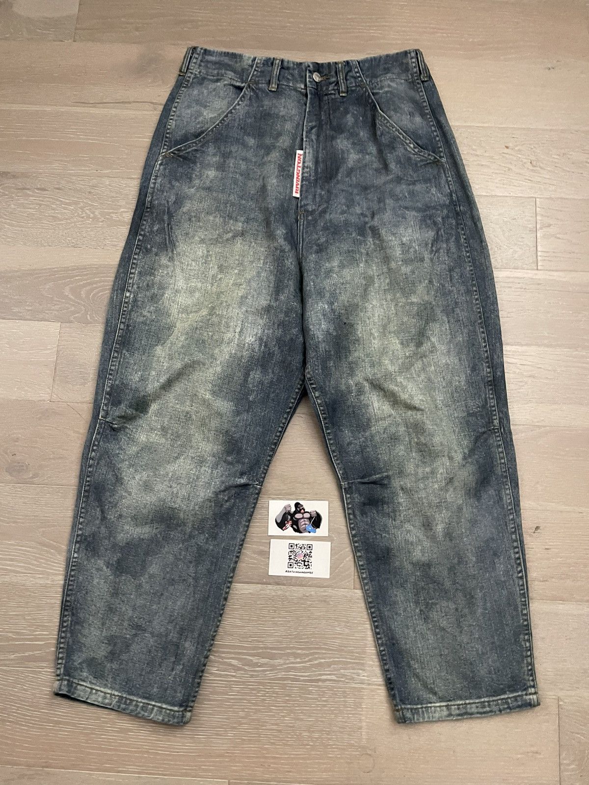 RRR-123 RRR123 Corinth Pants Dark Indigo Size US 32 / EU 48 - 2 Thumbnail