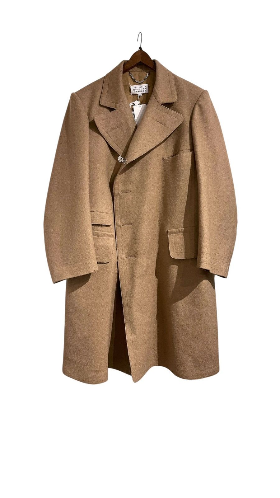 Maison Margiela Maison Margiela wool overcoat NWT size 50 M/L Size US M / EU 48-50 / 2 - 2 Thumbnail