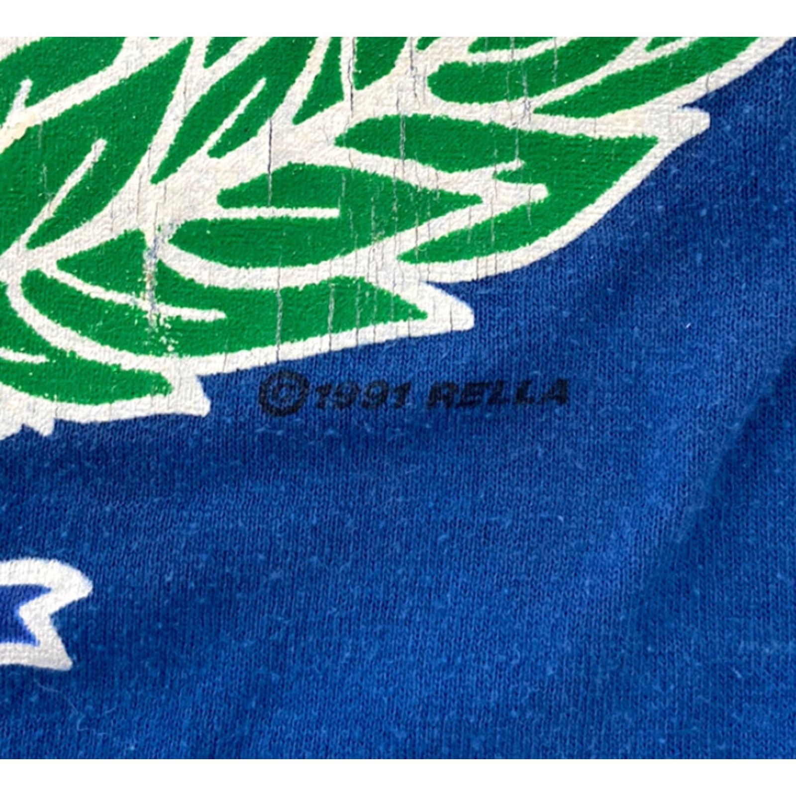 Jerzees VINTAGE Florida Gators Football Shirt 1991 Champions UF Graphic Tee Adult Medium Blue Mens M Size US M / EU 48-50 / 2 - 5 Thumbnail