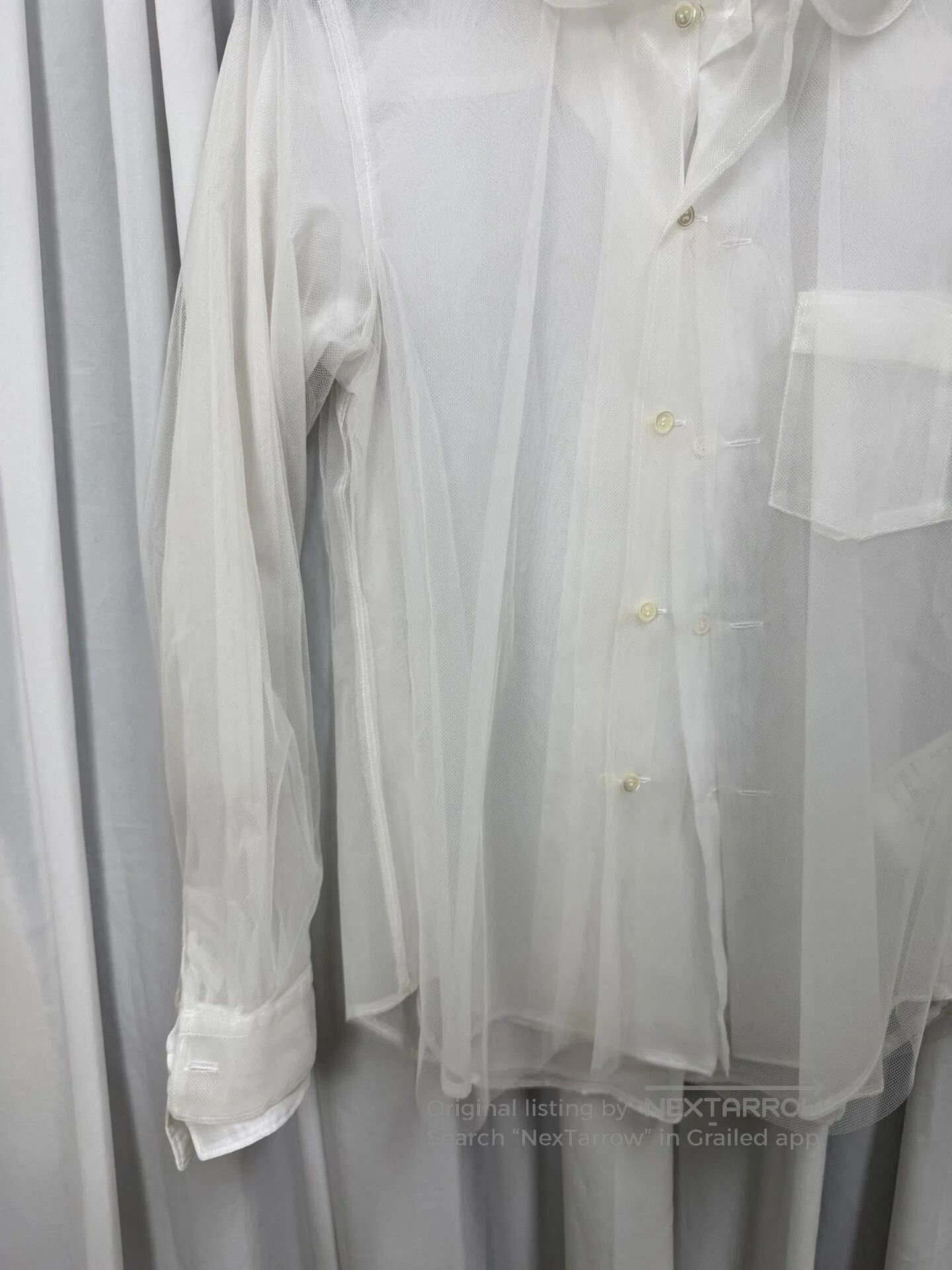 Comme des Garcons Comme des Garçons Triple Tulle Shirt. Size US M / EU 48-50 / 2 - 3 Thumbnail