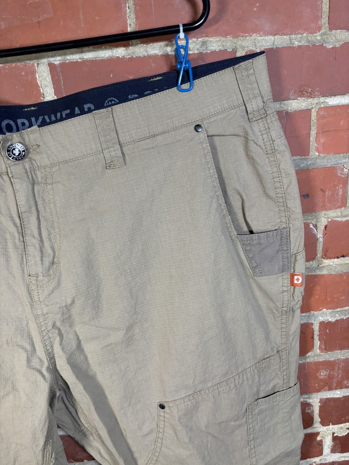 Other DOVETAIL Work Pants Straight Mid-rise Light 20/30, R 44x29.5 Size 42" / US 20 - 3 Thumbnail