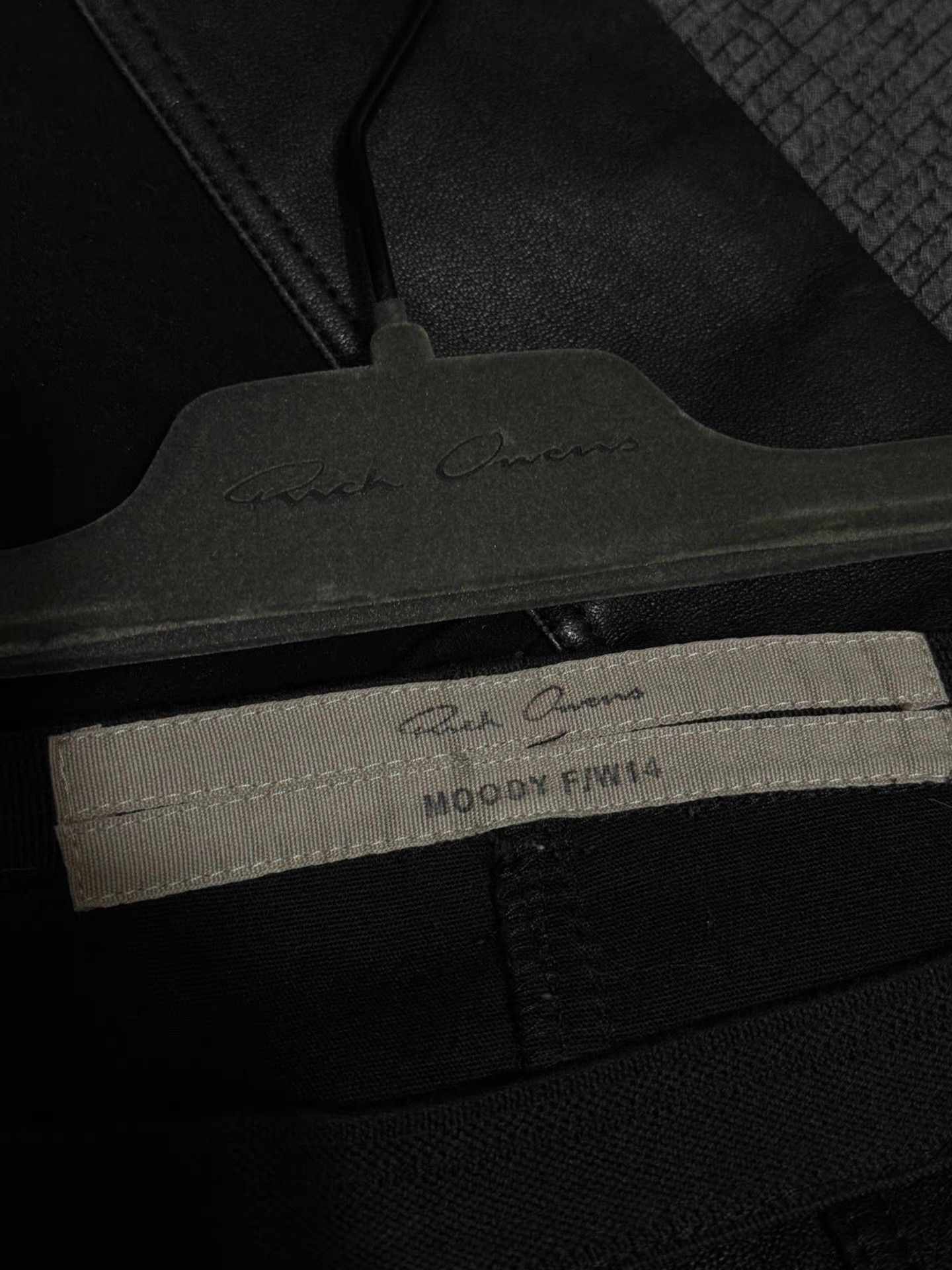 Rick Owens Rick Owens 14FW mainline runway moto leather pants. Size US 40 / EU 56 - 6 Thumbnail