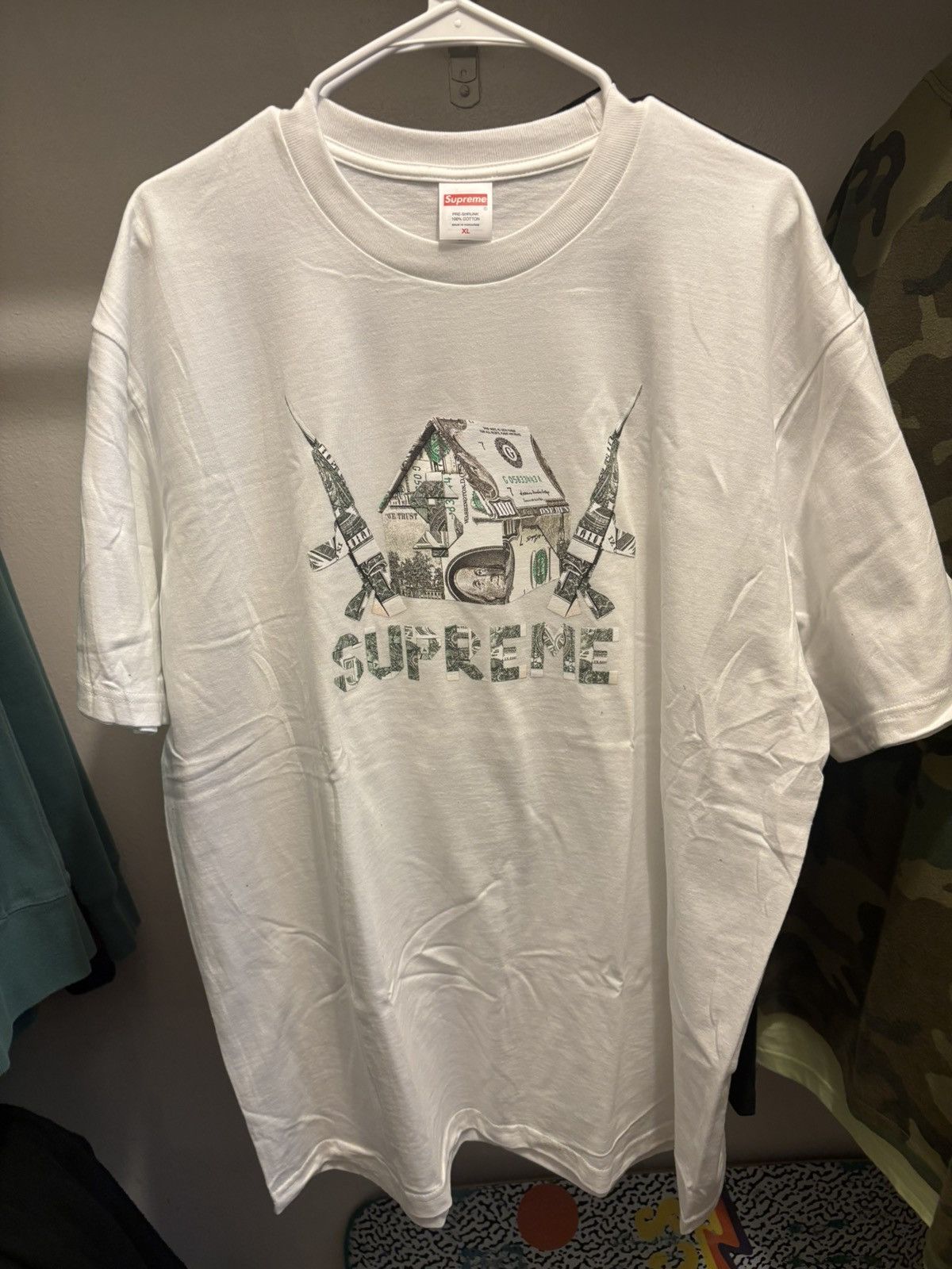 Supreme Supreme origami tee XL Size US XL / EU 56 / 4 - 1 Thumbnail