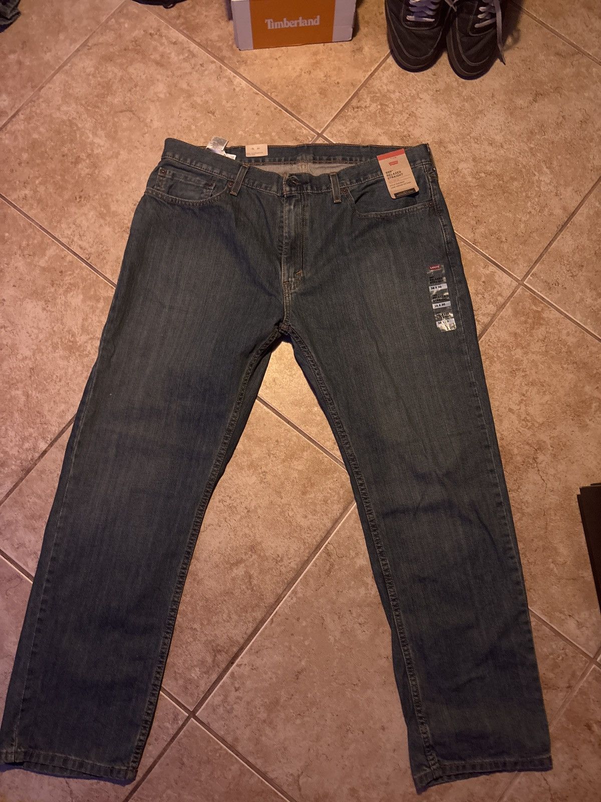 Levi's × Vintage Baggy Denim Levi’s Size US 38 / EU 54 - 1 Thumbnail