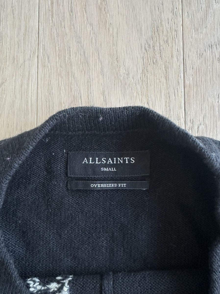 Allsaints Allsaints split logo crewneck sweater Size US S / EU 44-46 / 1 - 2 Thumbnail