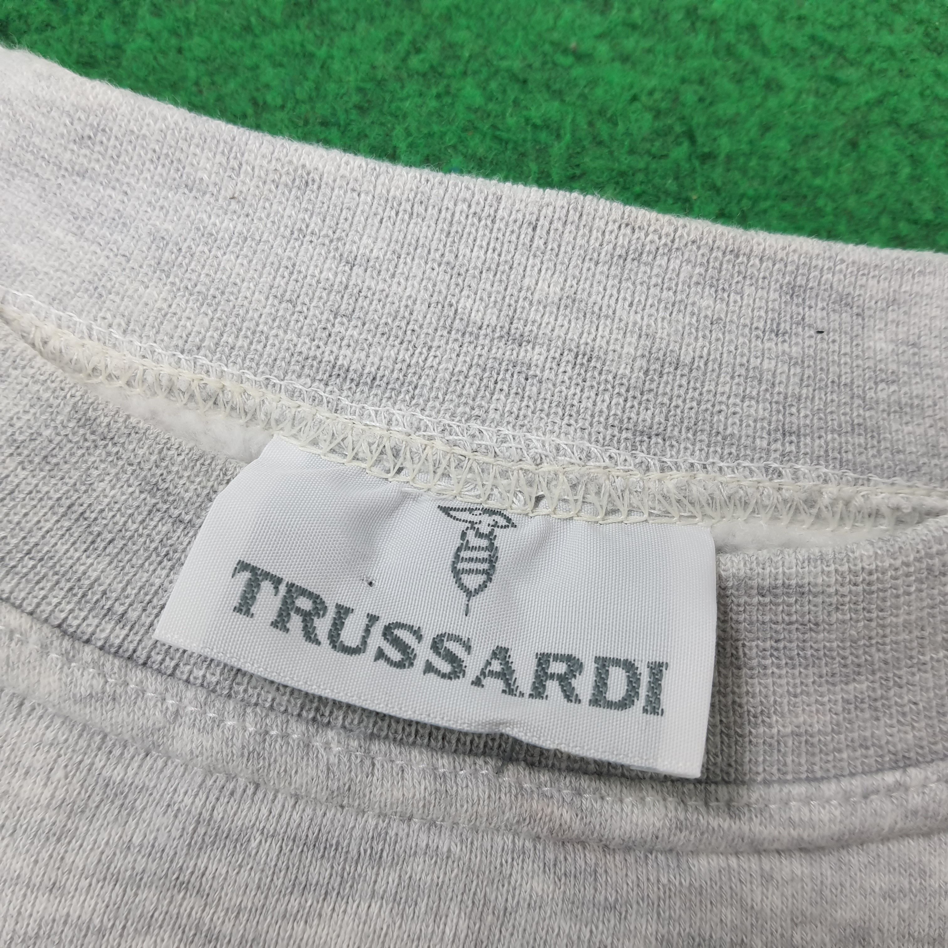 Trussardi Vintage Trussardi Logo Tartan Embroidery Sweatshirt C292N11 Size US M / EU 48-50 / 2 - 6 Thumbnail