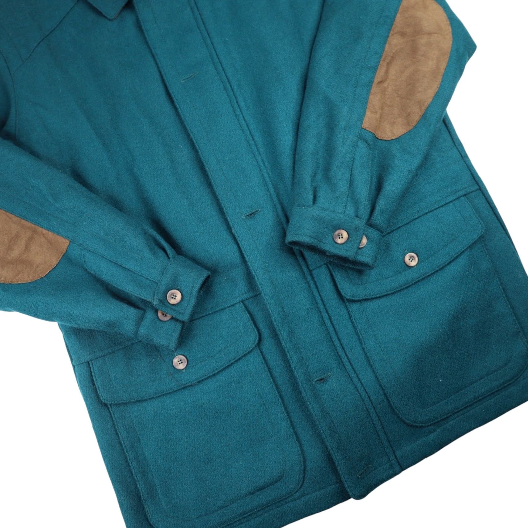 Pendleton VINTAGE Pendleton Coat Mens M Heavy Wool Blue Teal Overcoat Size US M / EU 48-50 / 2 - 3 Thumbnail