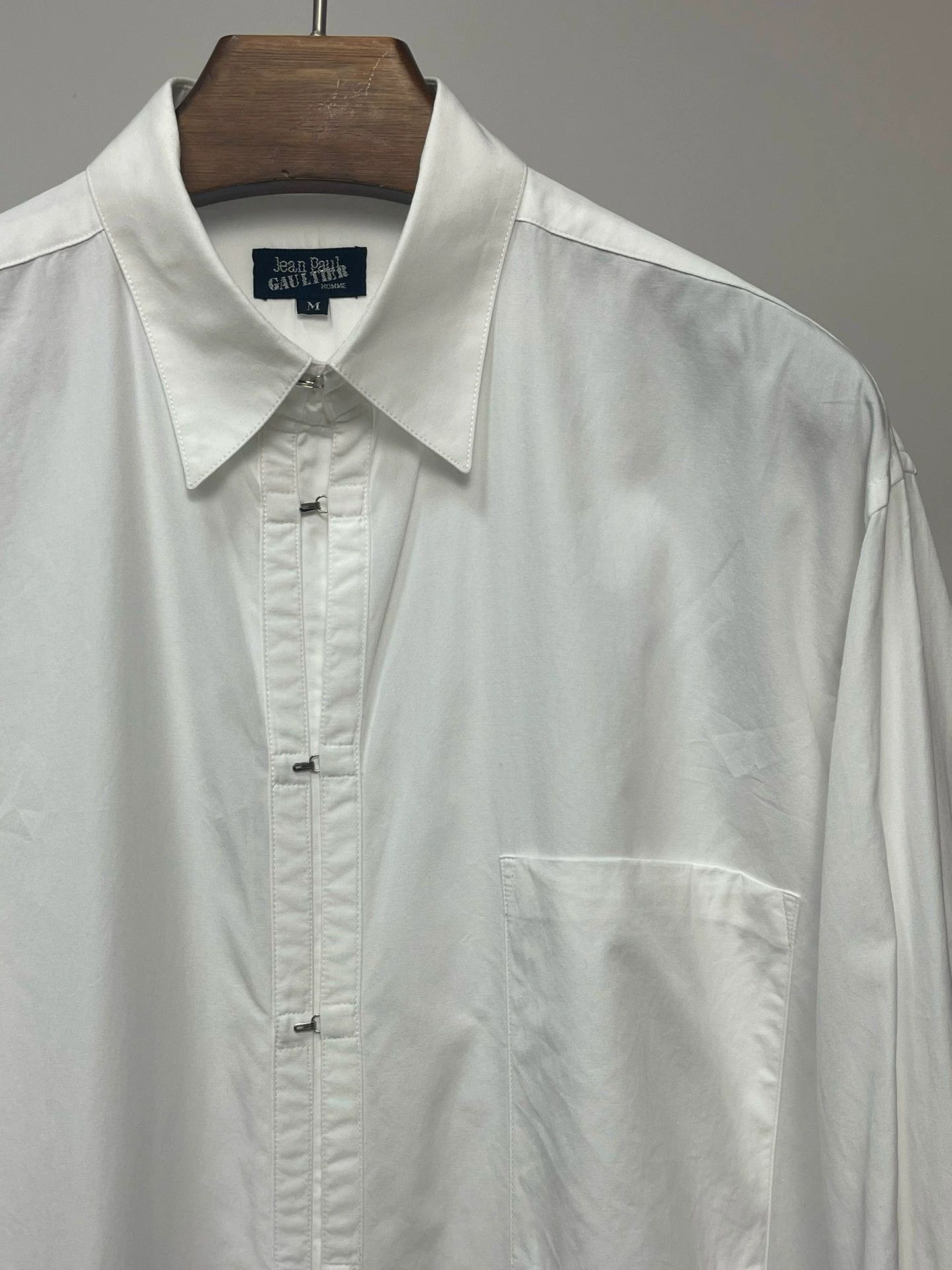 Jean Paul Gaultier jean paul gaultier homme white shirt Size US M / EU 48-50 / 2 - 1 Thumbnail