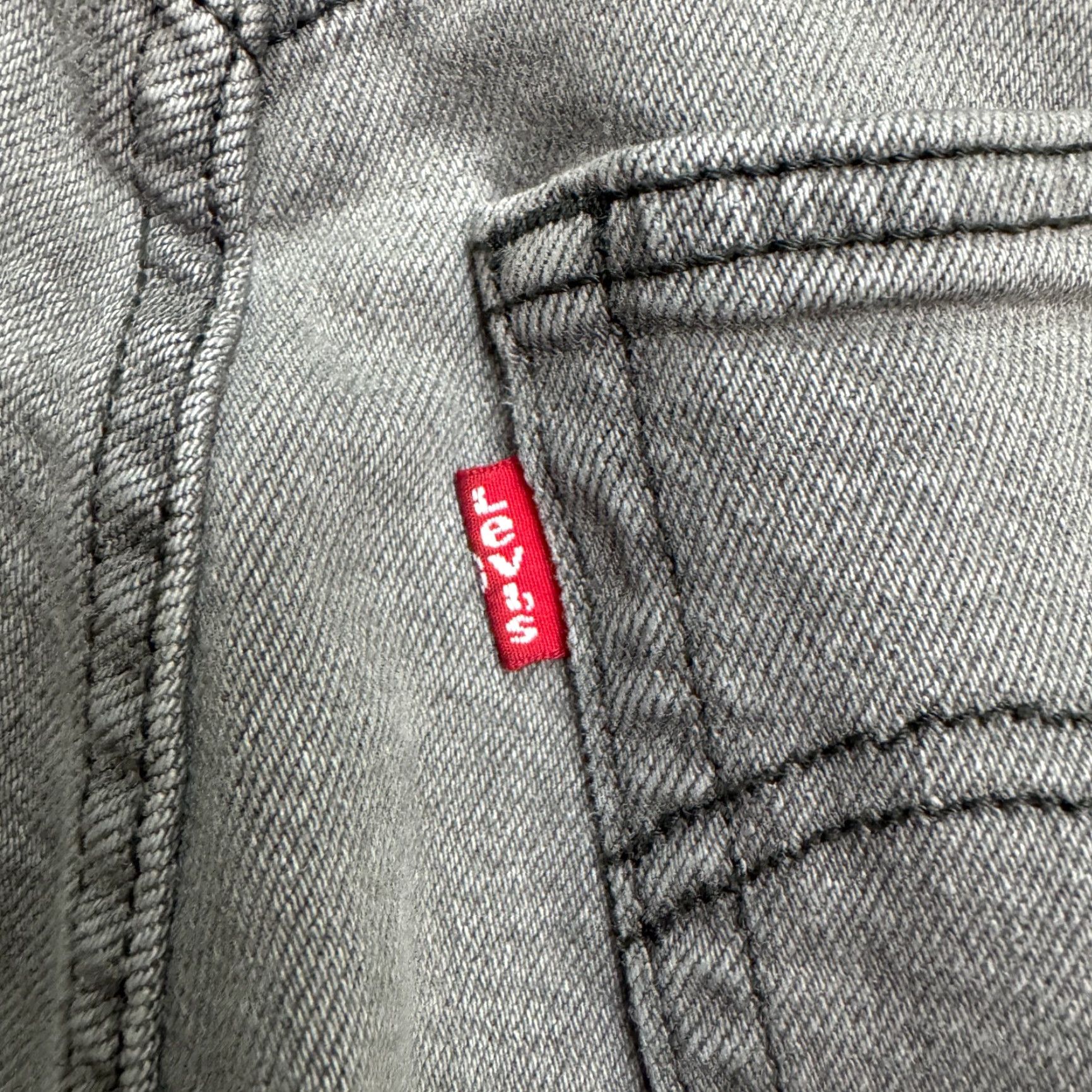 Levi's Levi's Ribcage Straight Leg Ankle Denim Jeans Women 27 Gray Button Fly High Rise City Streetwear - Mens? Size 27" / US 4 / IT 40 - 5 Thumbnail