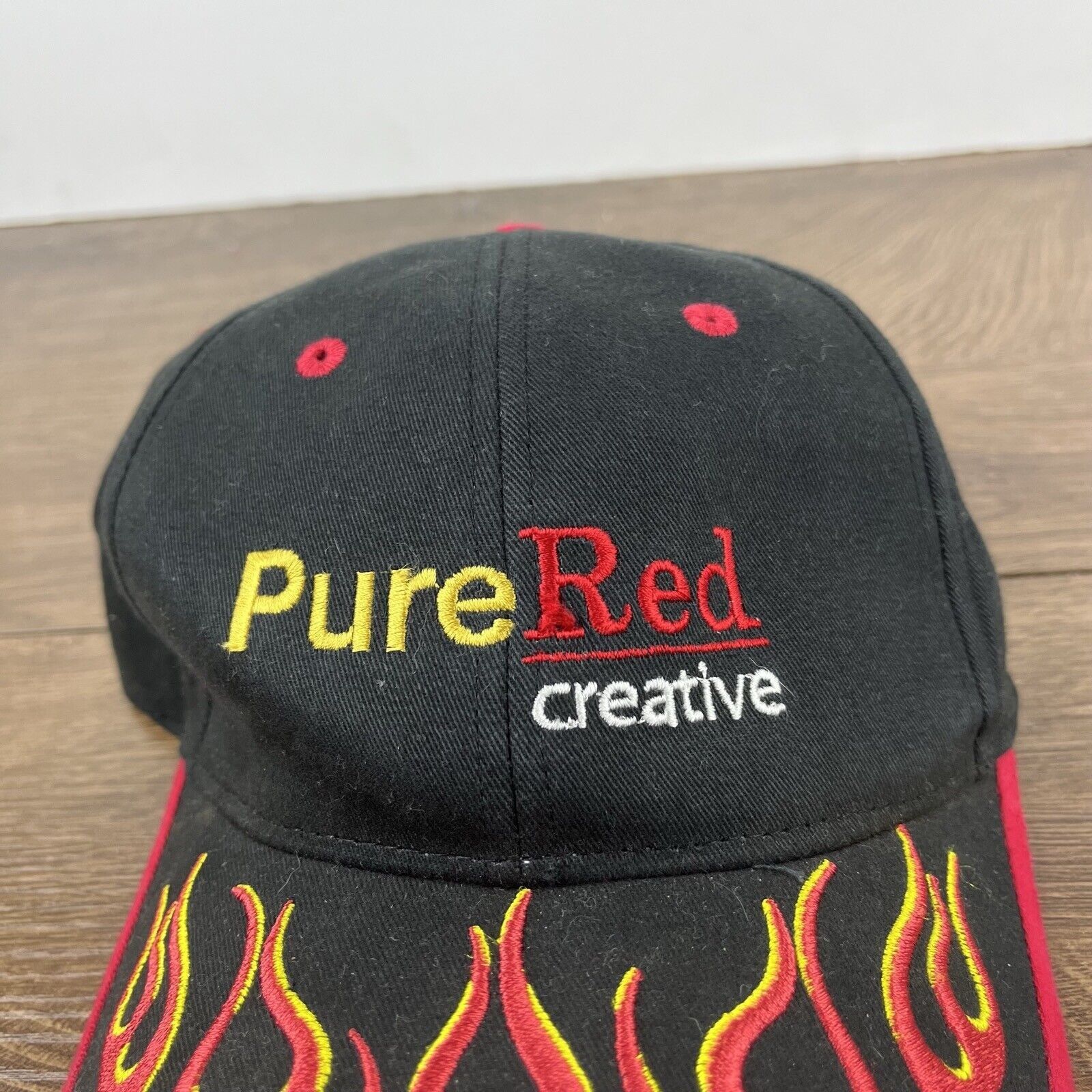 Other Pure Red Creative Hat Fire Hat Black Adjustable Hat Black Ad Size ONE SIZE - 7 Thumbnail
