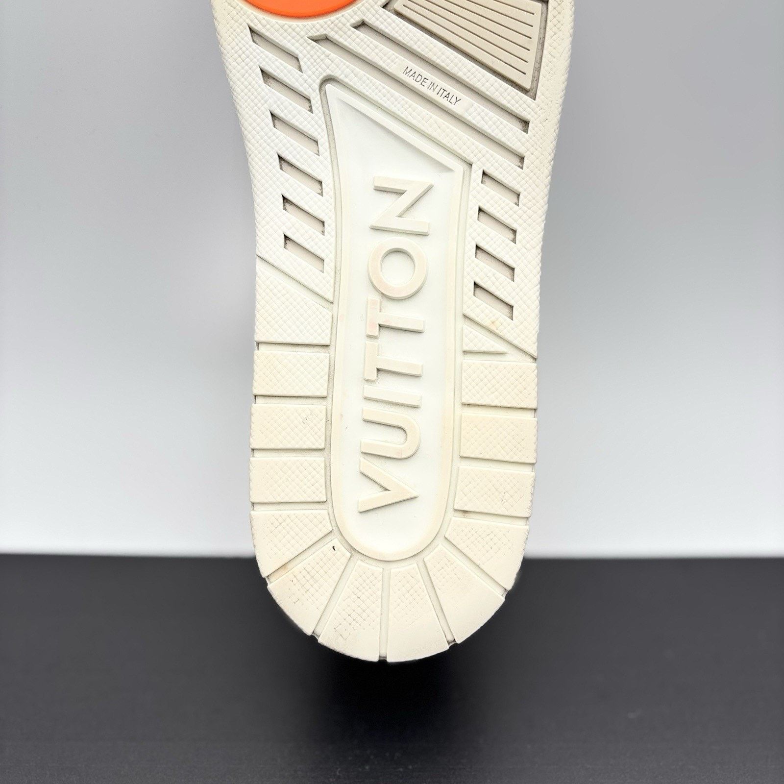 Louis Vuitton Louis Vuitton Trainer Low ' Metallic Silver Orange ' Size US 11.5 / EU 44-45 - 18 Thumbnail