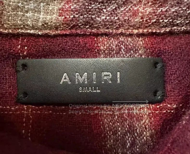 Amiri Amiri Woolen Shirt Jacket Size US S / EU 44-46 / 1 - 3 Thumbnail