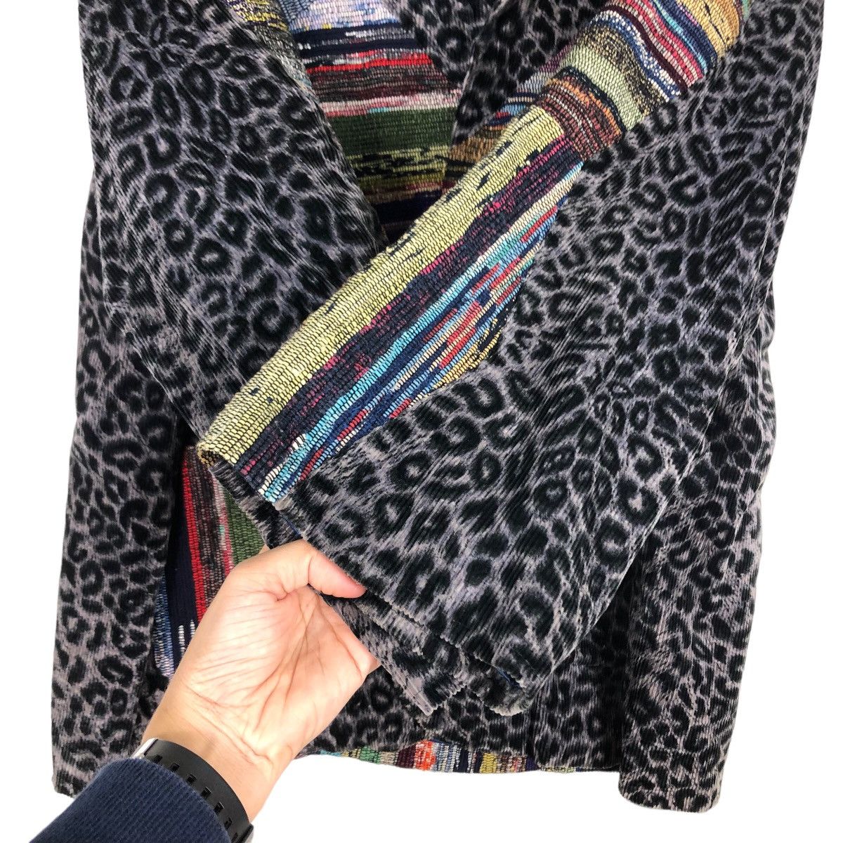 Japanese Brand 🔥Vtg Knit Jacket Hand Made Japan Inspire Kapital Size US M / EU 48-50 / 2 - 14 Thumbnail