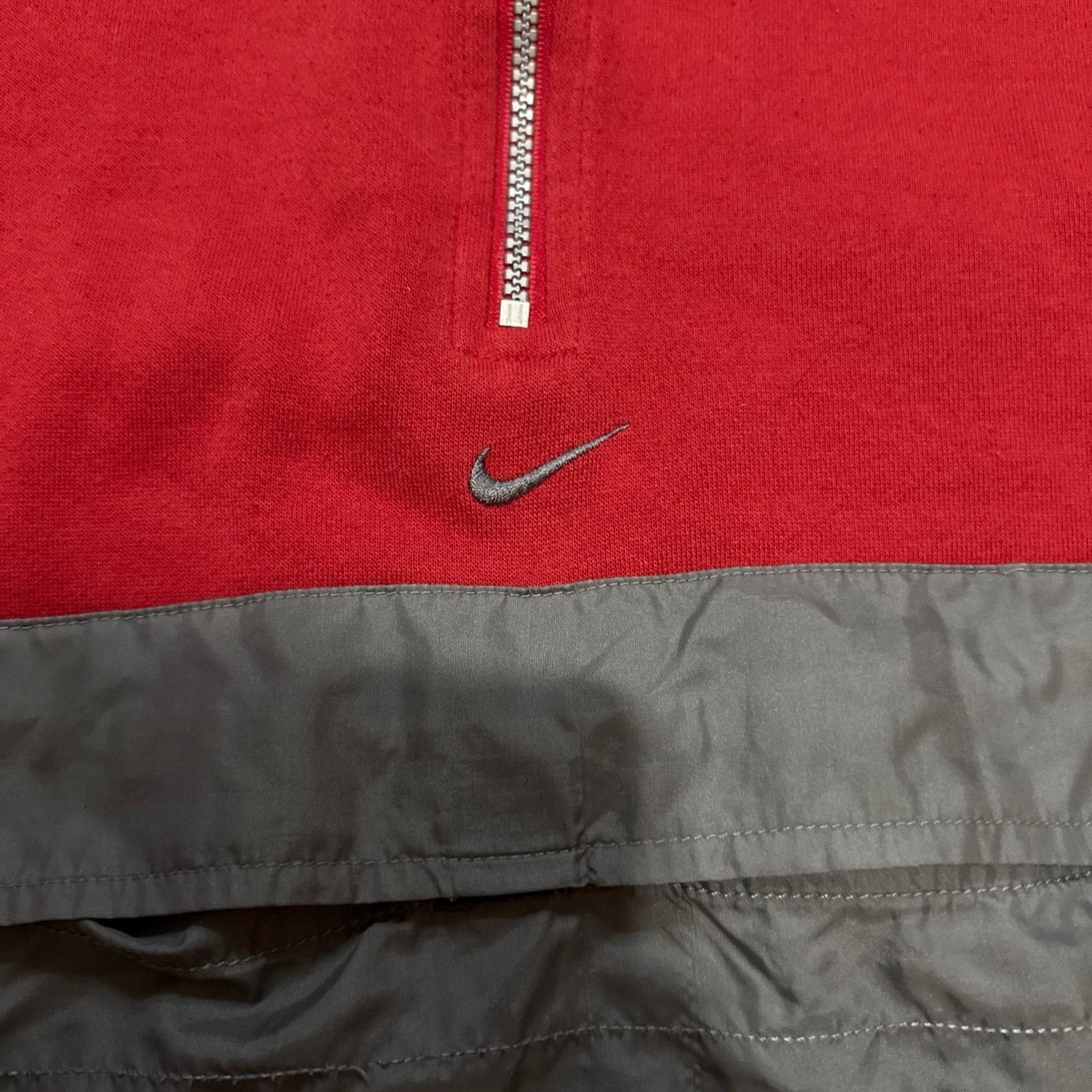 Nike Y2K Nike Center Swoosh Anorak Quarter Zip Hoodie Sweatshirt Size US M / EU 48-50 / 2 - 3 Thumbnail
