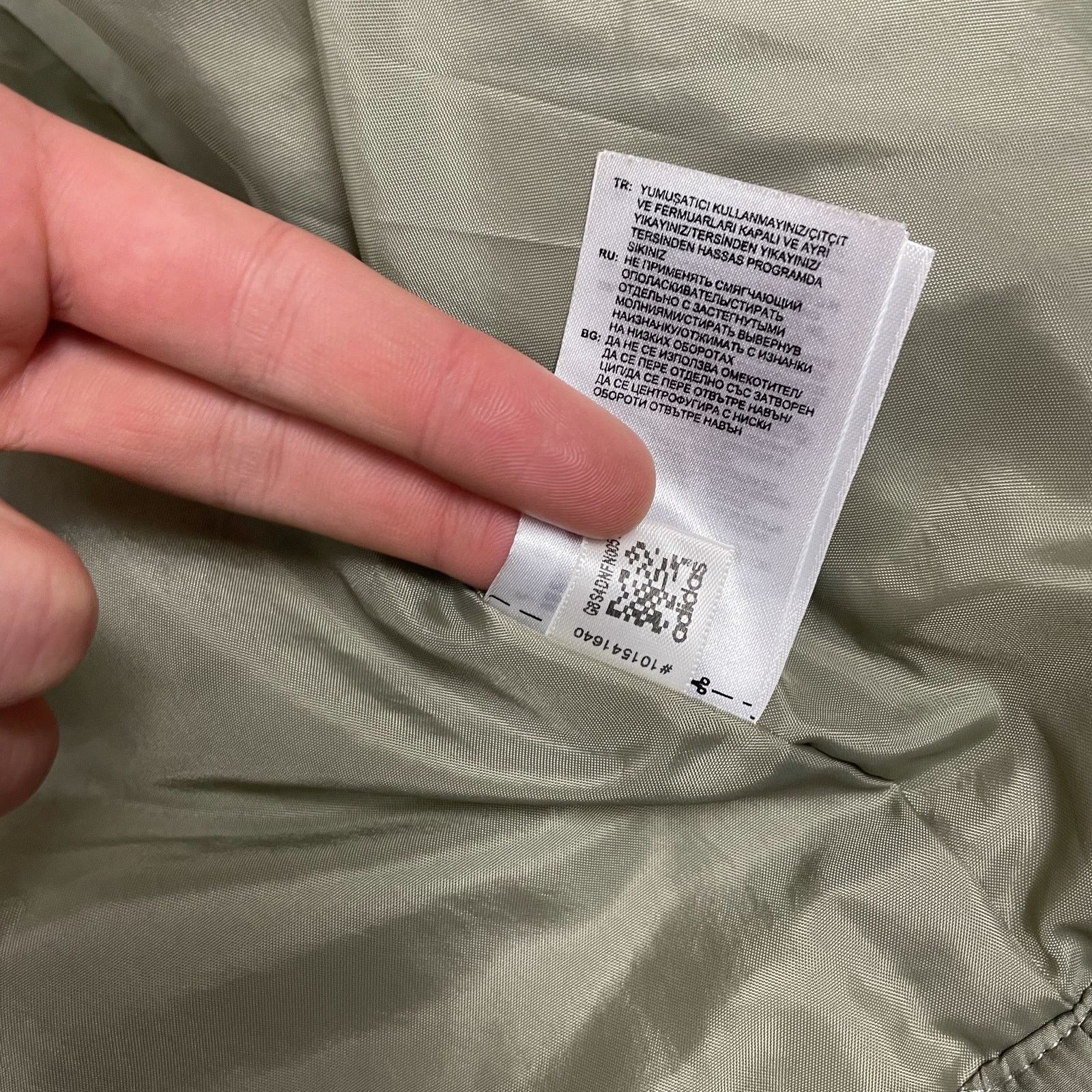 Adidas Adidas Men's Green Long Sleeve Full Zip Lined Jacket Small Size US S / EU 44-46 / 1 - 18 Thumbnail
