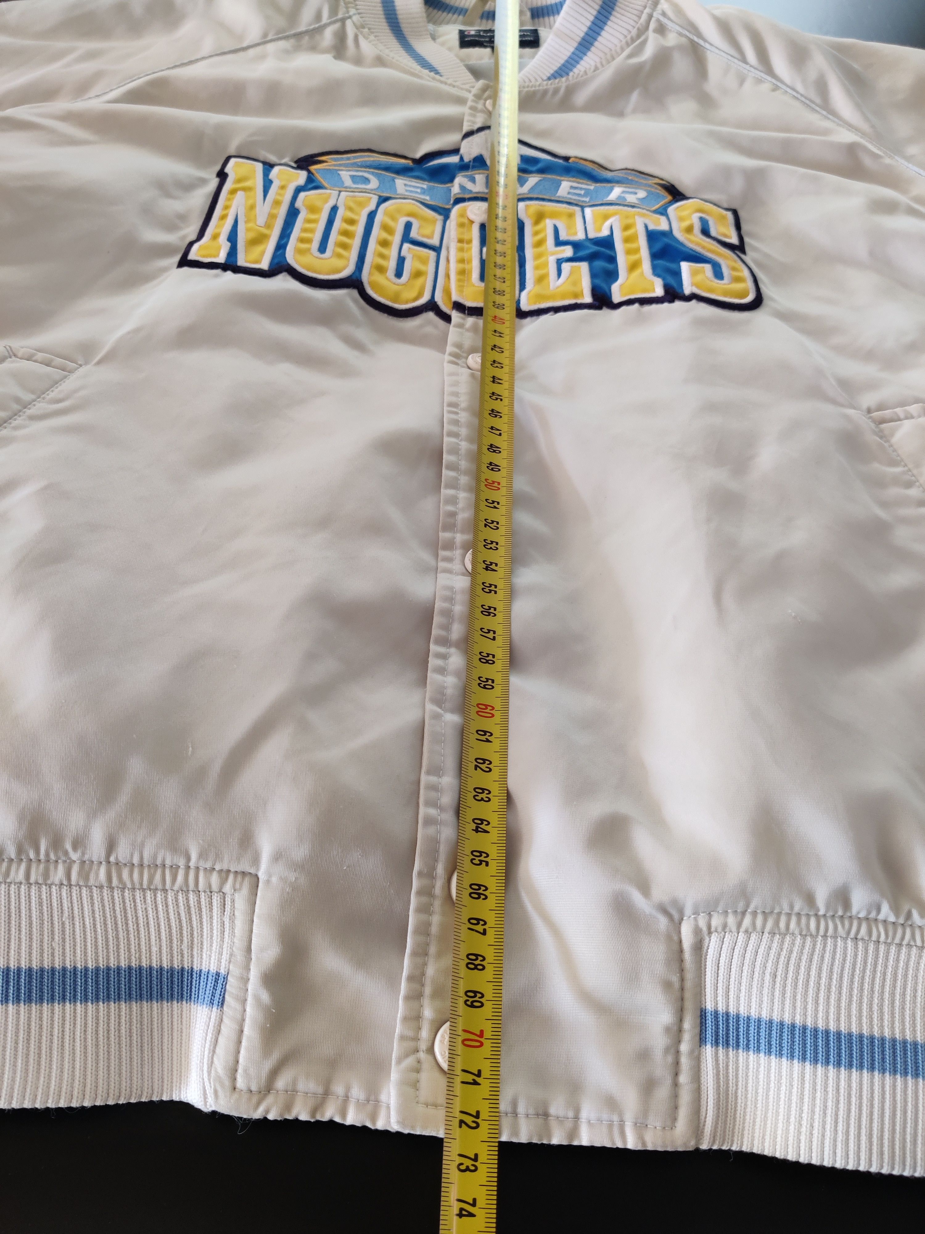 Champion Champion Denver Nuggets NBA Satin Bomber Jacket Vintage M Size US M / EU 48-50 / 2 - 15 Thumbnail
